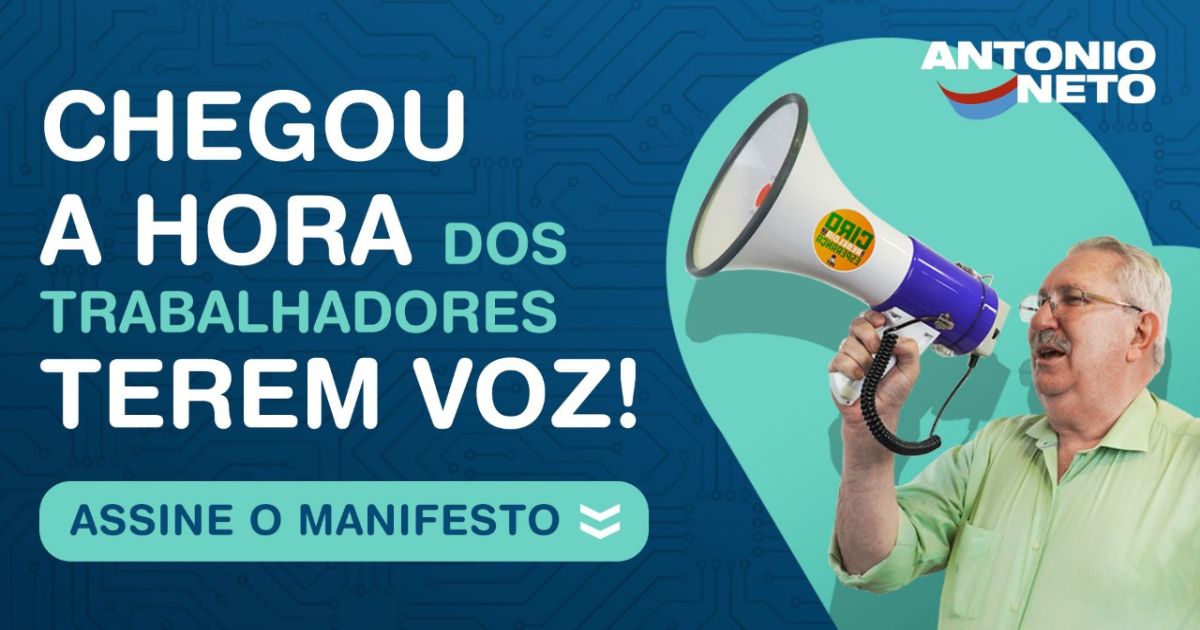 Assine o manifesto: São Paulo, a locomotiva de seu próprio povo!
